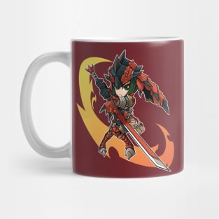 Monster Hunter Chibi Long Sword Mug